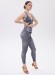 Лосины Reus L001 высокая талия, взрослые Pantera Grey