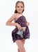 Юбка DW DanceWear (13) детская Леопард фиолетовый