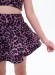 Юбка DW DanceWear (13) детская Леопард фиолетовый