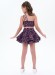 Юбка DW DanceWear (13) детская Леопард фиолетовый