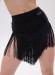 Юбка Reus U003*5 (20), бахрома угол, взрослая Черный
