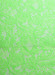 Гипюр Peonies Италия (-50%) Fluo Green